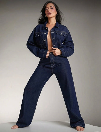 Ensemble denim jeans