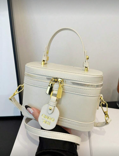 sac bandoulière en denim délavé