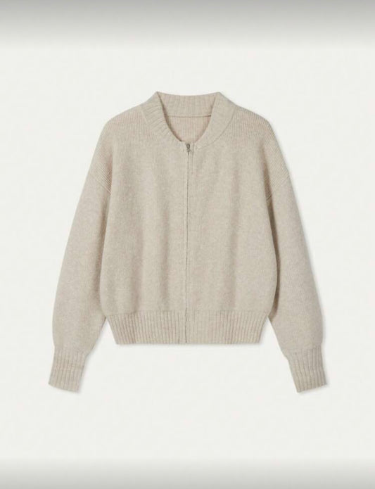 Cardigan col rond