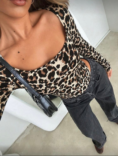 body moulant a manche longues