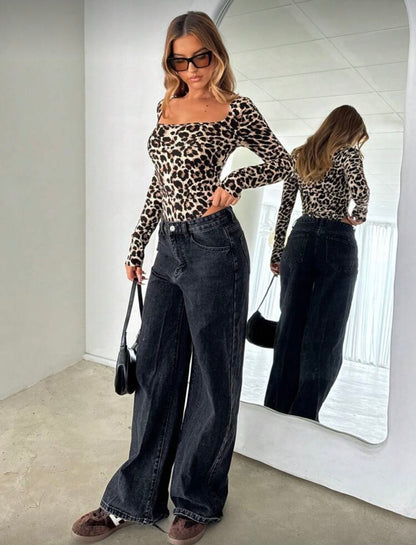 body moulant a manche longues