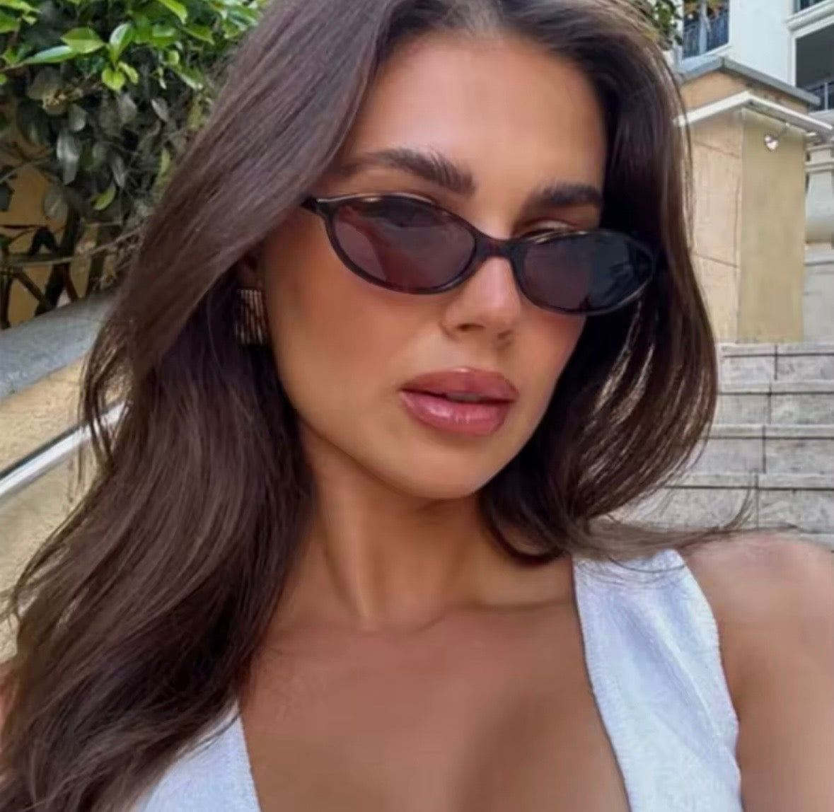 Lunette ronde léopard