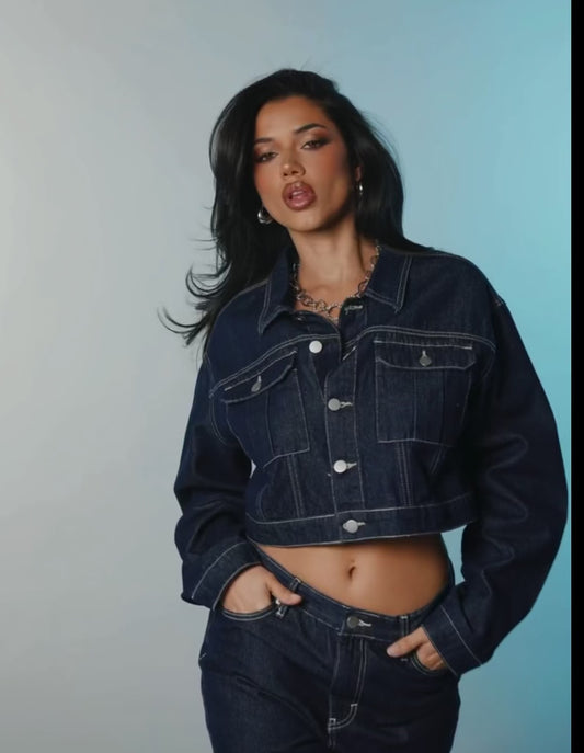 Ensemble denim jeans